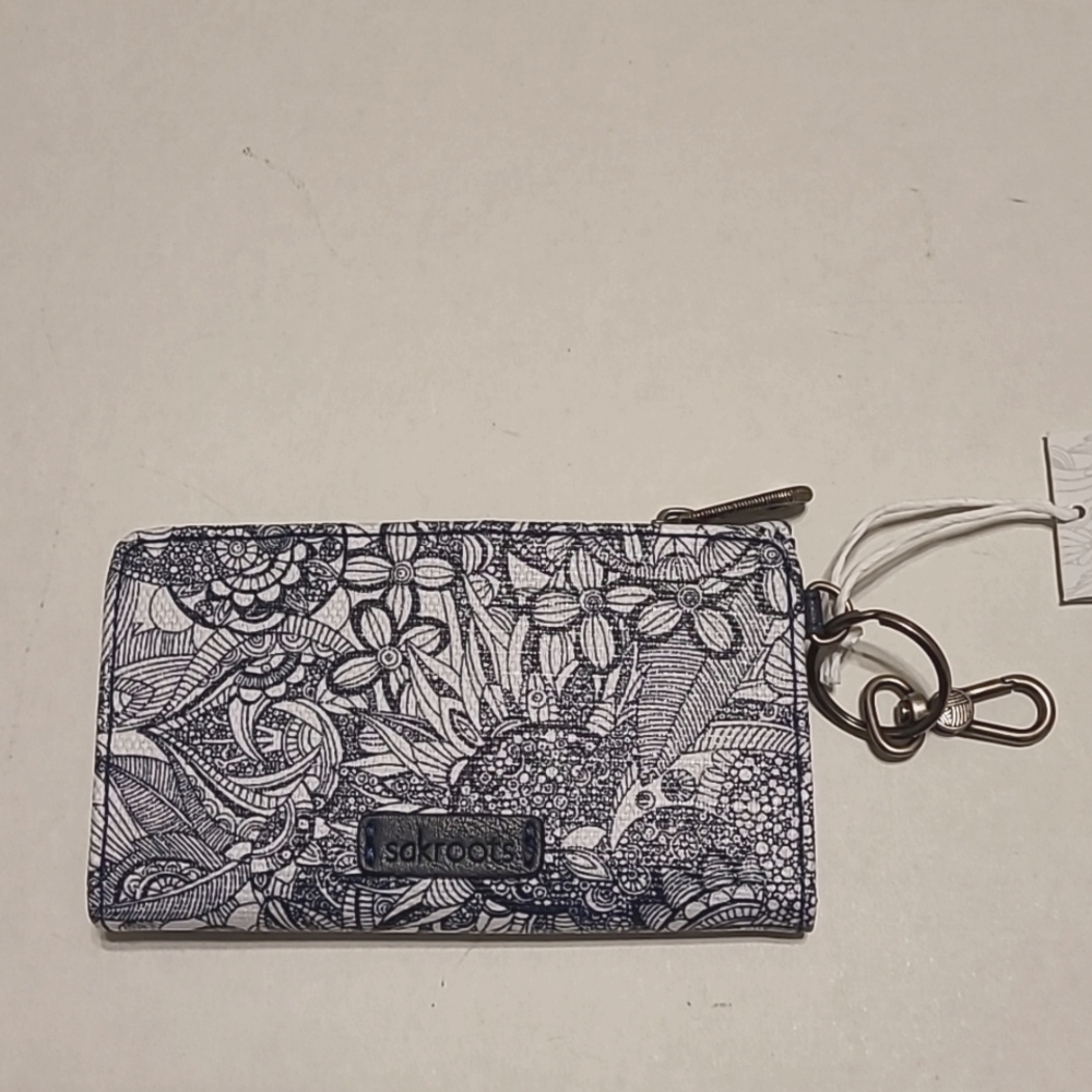 SAKROOTS Navy Spirit Desert Encino Wallet